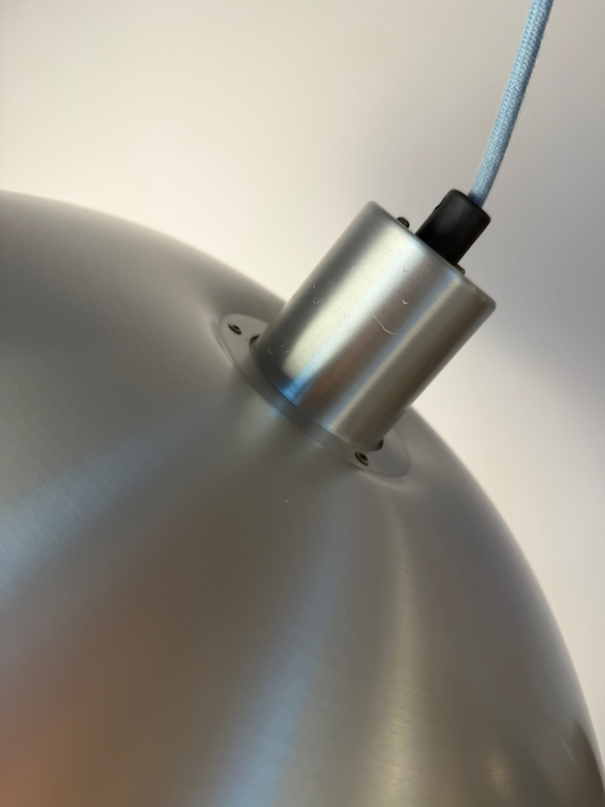 Lamellenlampe PH4/3 silber gebürstet von Poul Henningsen für Louis Poulsen