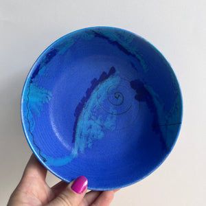 Schale blau Keramik von Best Form