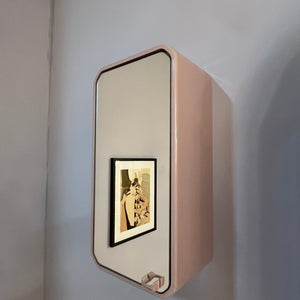 Set: Spiegelschrank rosa von Duscholux