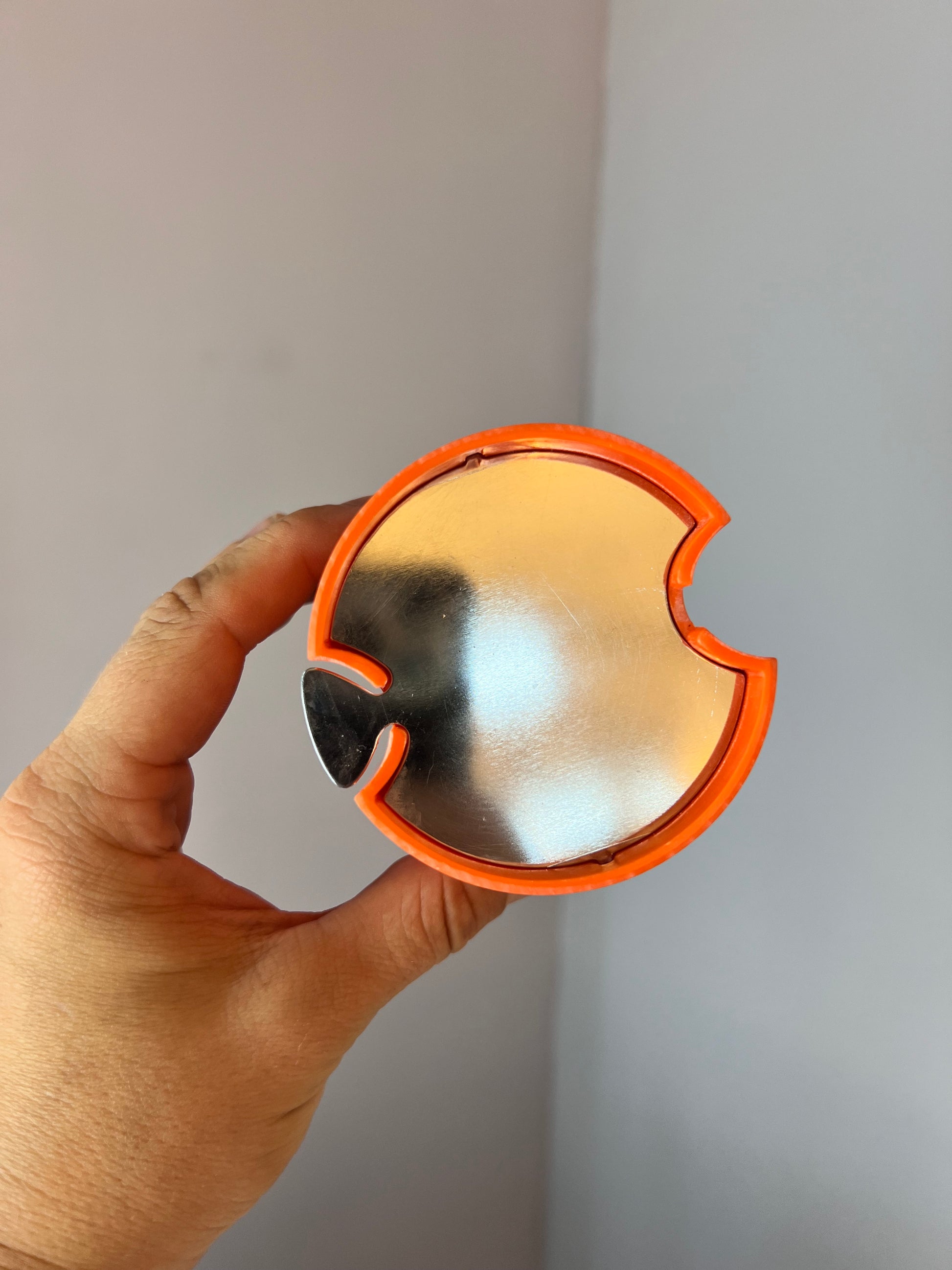 Becher orange von Jean-Pierre Vitrac für Diam