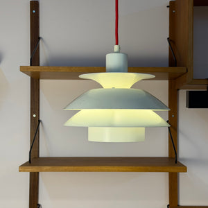 Lamellenlampe weiß aus Dänemark