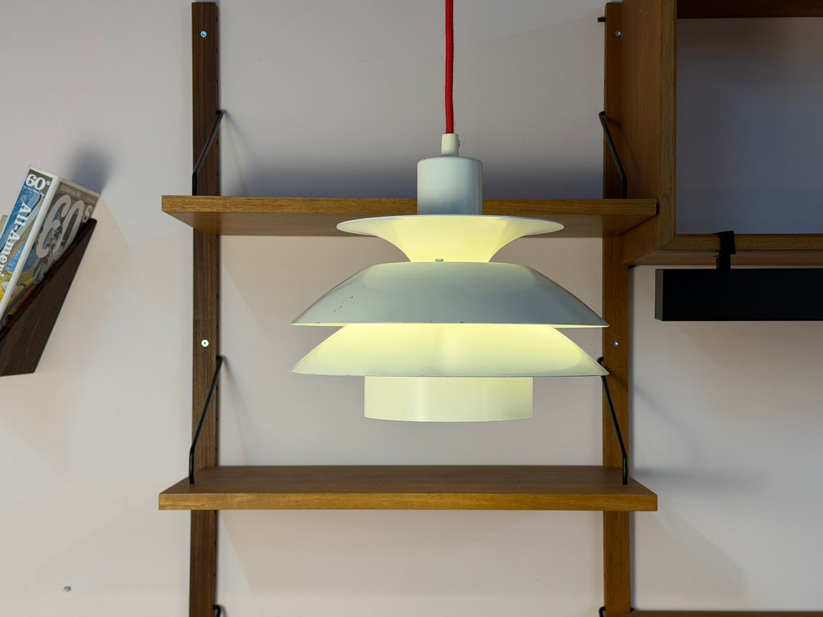 Lamellenlampe weiß aus Dänemark