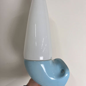 Set: 2x Wandlampe Modell 6035 hellblau von Sigvard Bernadotte für Ifö