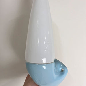 Set: 2x Wandlampe Modell 6035 hellblau von Sigvard Bernadotte für Ifö