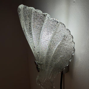Wandlampe Muschel Glas von Sölken