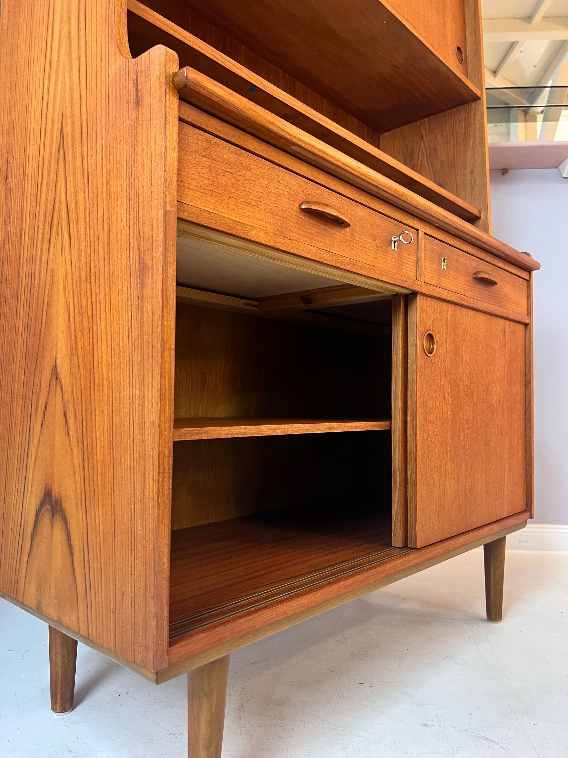 Bücherregal Teak von Korinth Møbelfabrik