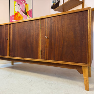 Sideboard Teak & Ulme aus Dänemark