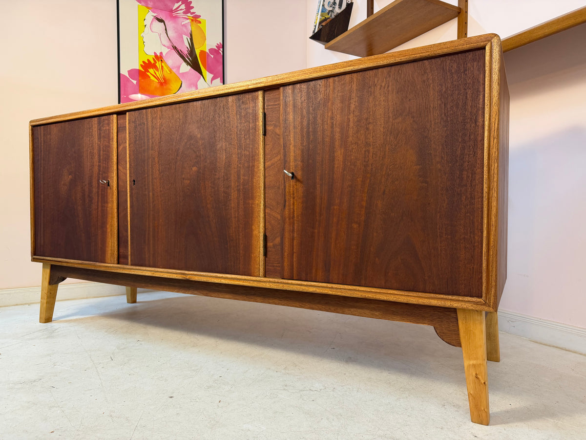 Sideboard Teak & Ulme aus Dänemark