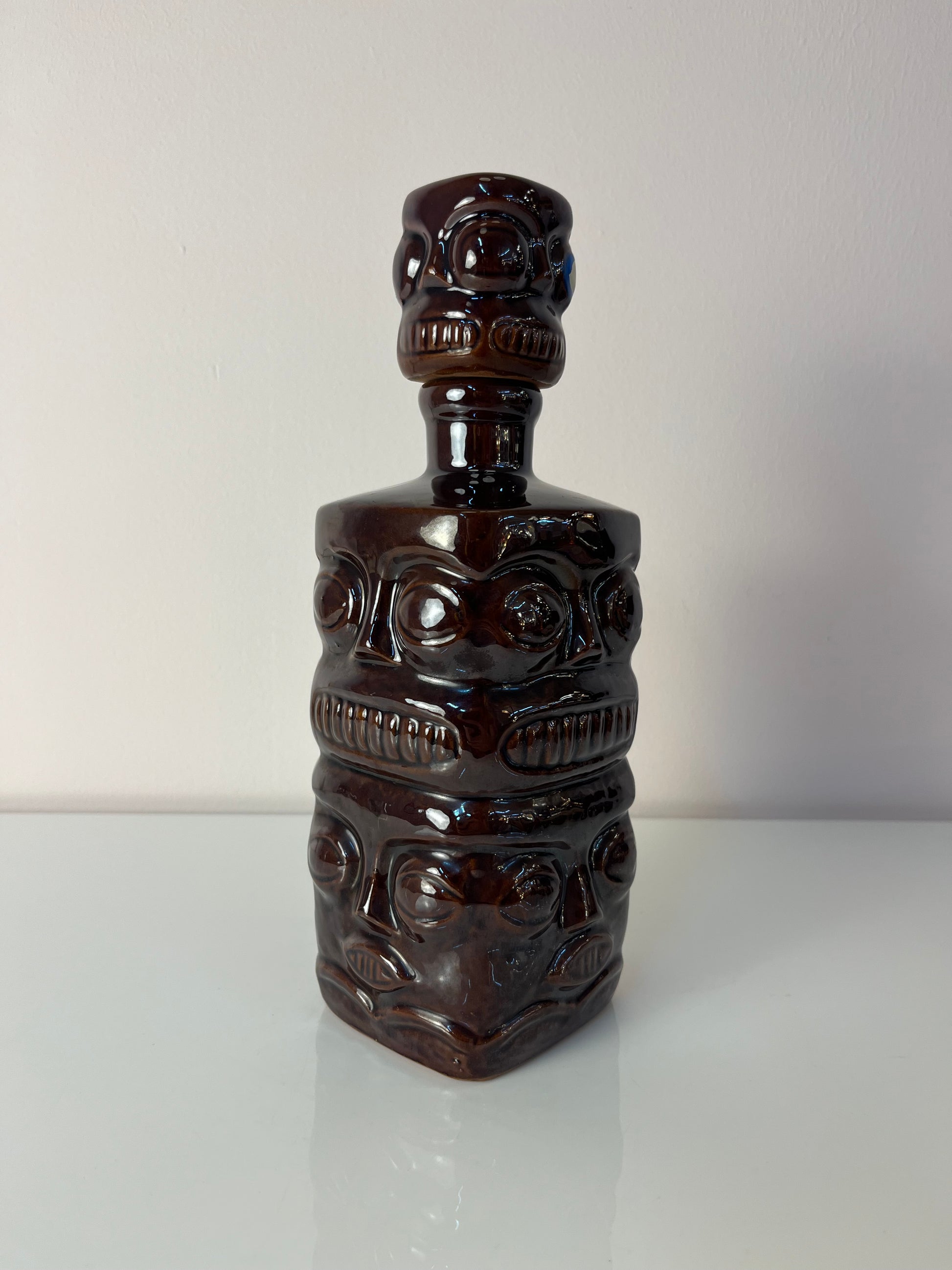 Set: Tiki Schnapsdekanter & 6 Becher