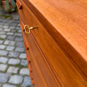 Tallboy Kommode Teak aus Dänemark