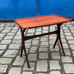 Beistelltisch Teak mit Auszug aus Dänemark