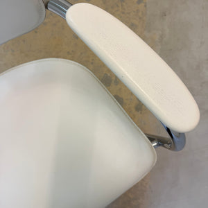 Freischwinger weiß Chrom von Effezeta