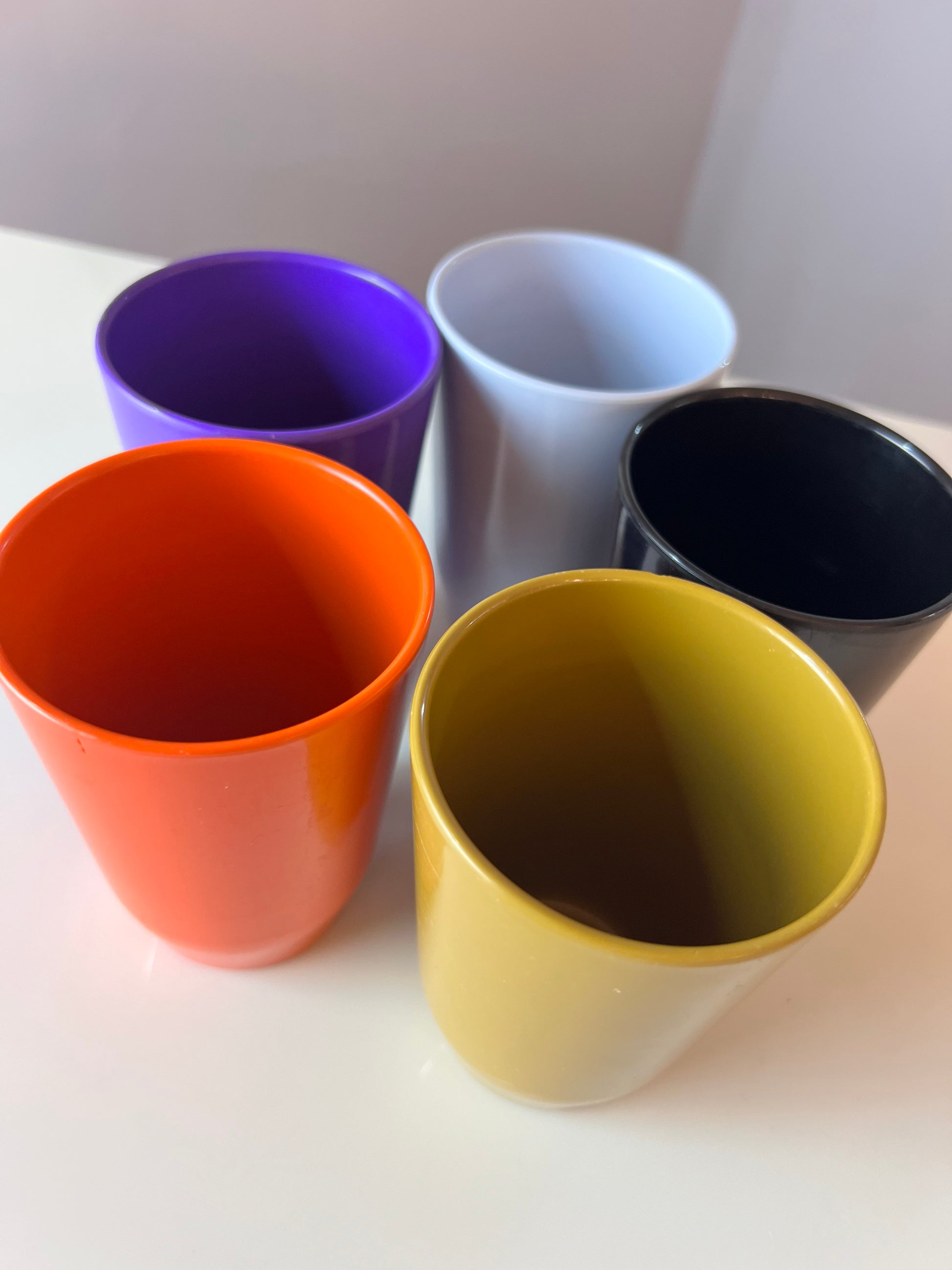 Set: 5 Becher Mepal Service 225 von Rosti