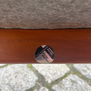 Sessel neu gepolstert grün Teak von Grete Jalk für Glostrup Møbelfabrik