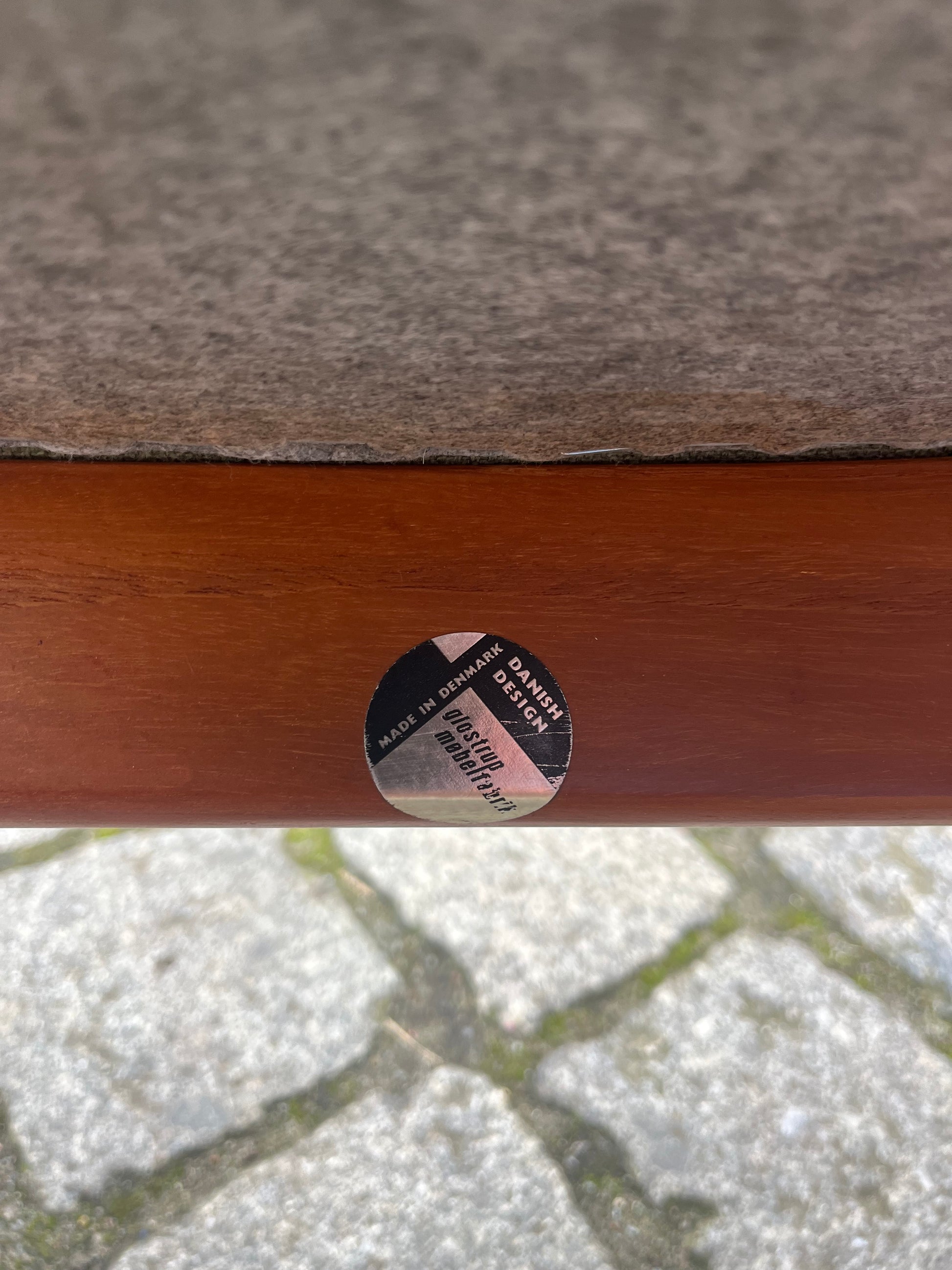 Sessel neu gepolstert grün Teak von Grete Jalk für Glostrup Møbelfabrik