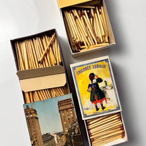 Set: Vintage Streichhölzer Grosspackungen