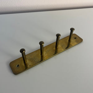 Hakenleiste Messing aus Dänemark
