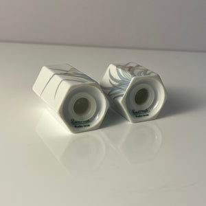 Set: Salz- & Pfefferstreuer Polygon Libelle von Tapio Wirkkala für Rosenthal Studio Line