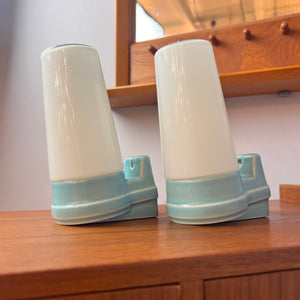 Set: 2x Wandlampe Modell 6080 von Sigvard Bernadotte für Ifö