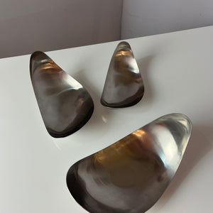 Set: Servierschalen Leaf von Helle Damkjær für Georg Jensen