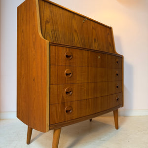 Sekretär Teak aus Dänemark