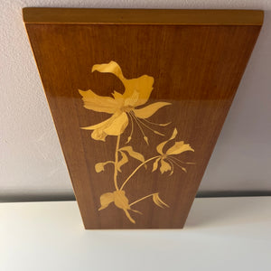 Intarsienbild Blumen