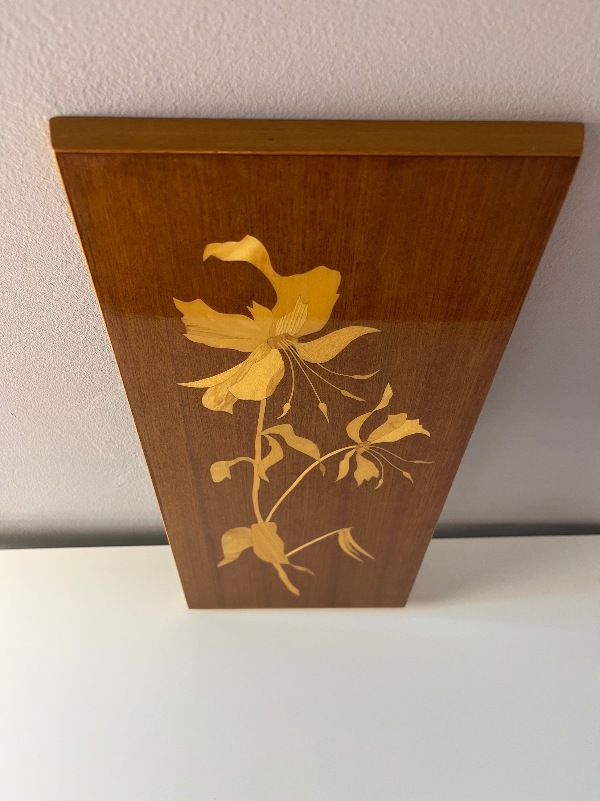 Intarsienbild Blumen