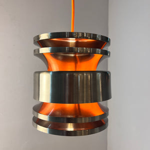 Hängelampe anthrazit orange von Carl Thore für Granhaga