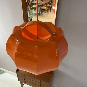 Hängelampe orange Kunststoff von Ilka Plast