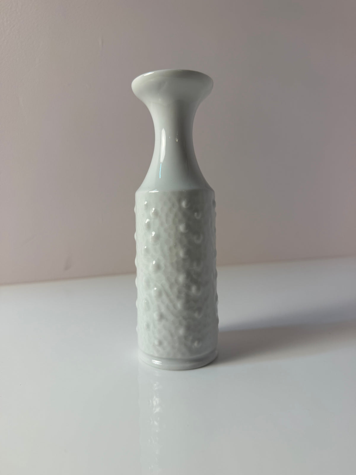 Vase 740/2 weiß Porzellan von Royal Porzellan Bavaria KPM