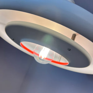 Hängelampe „Optima“ weiß von Hans Due für Fog & Mørup
