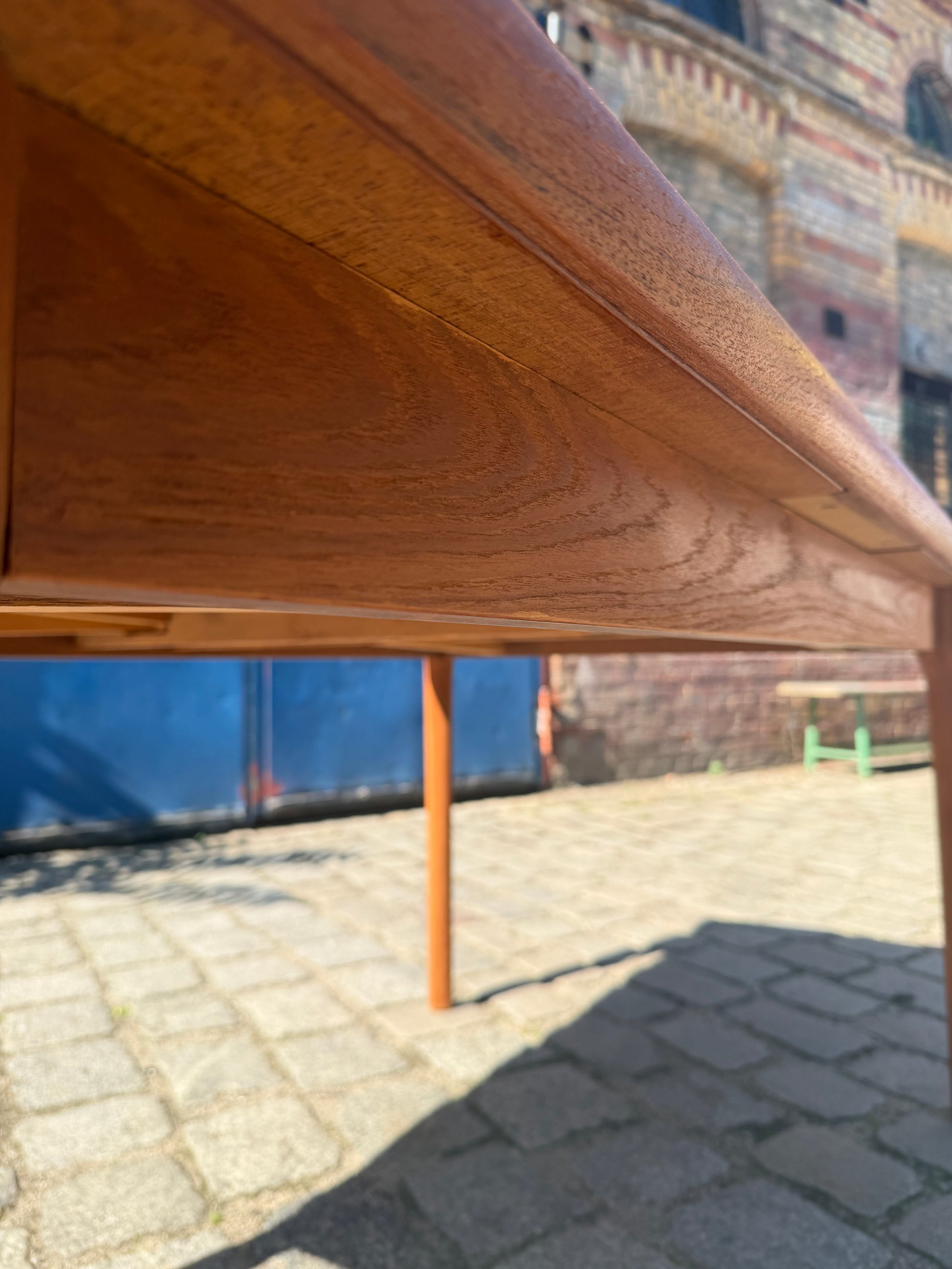 Ausziehbarer Esstisch Teak von Henning Kjærnulf