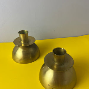 Kerzenständer Messing von Ystad-Metall