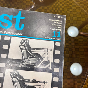 Stiftung Warentest Zeitschrift November 1972