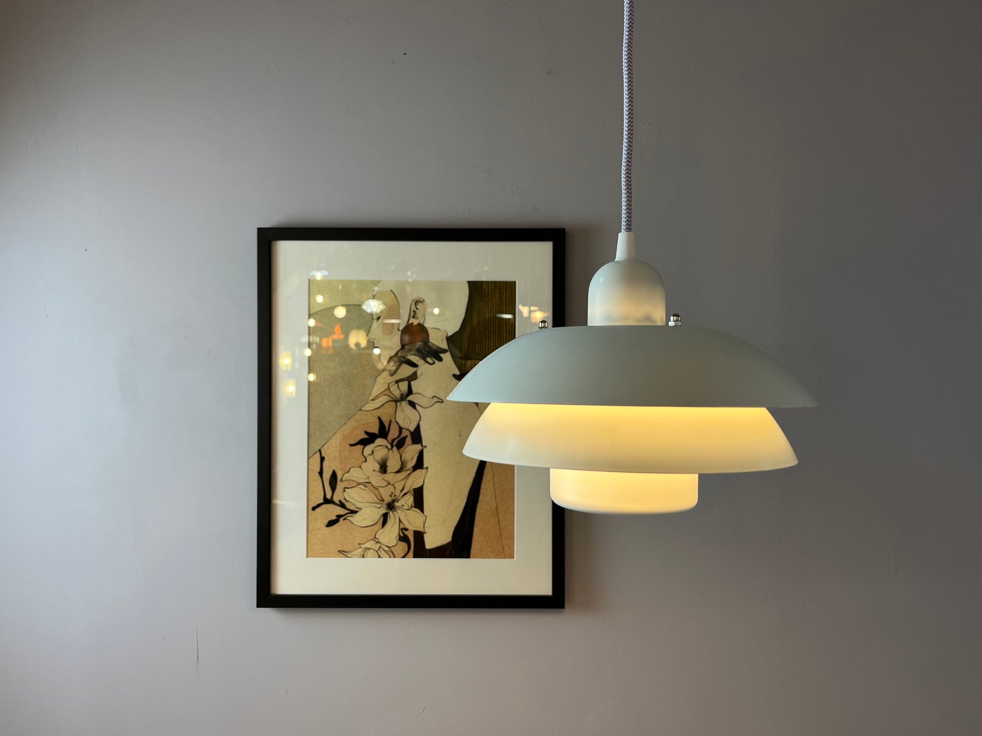 Lamellenlampe weiß von Formlight
