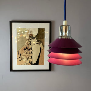 Lamellenlampe Himbeer von Design Light
