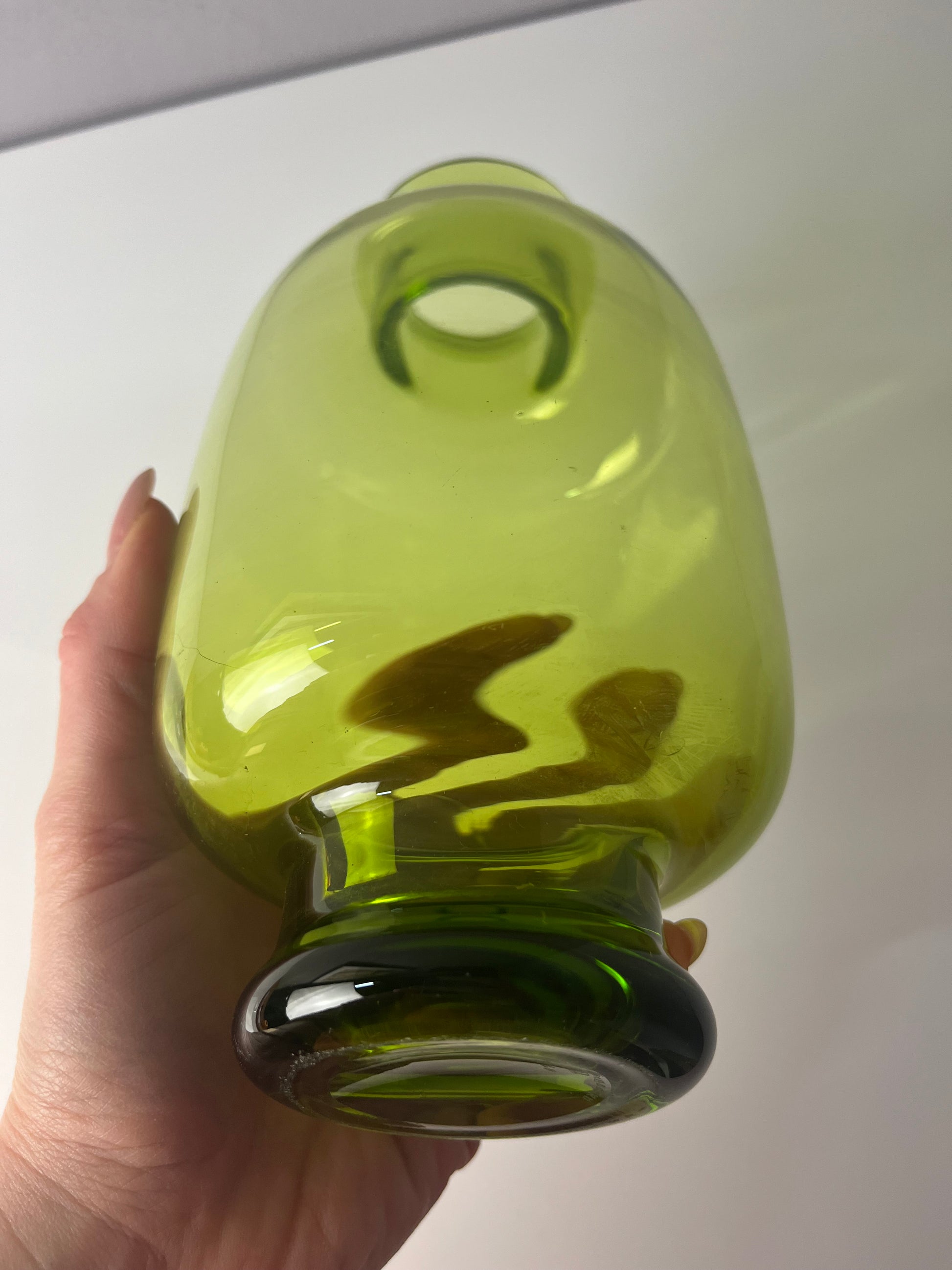 Vase Majgrøn von Per Lütken für Holmegaard