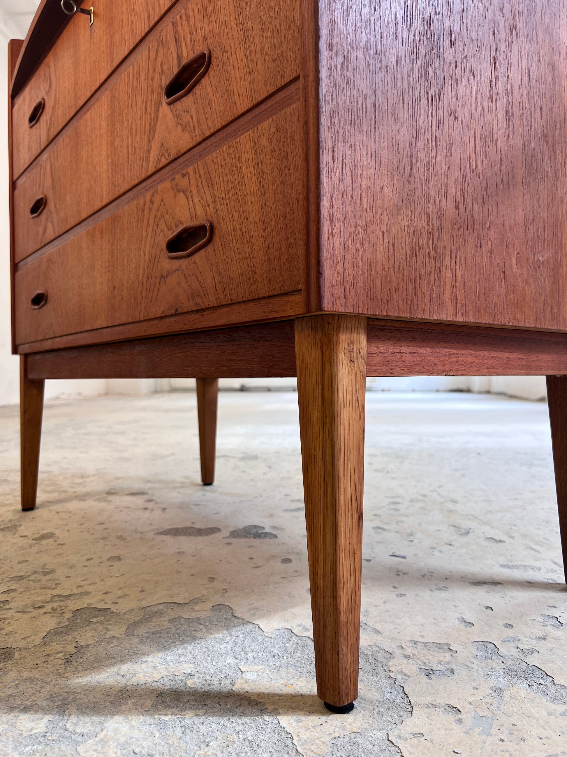 Sekretär Teak aus Dänemark