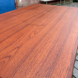 Ausziehbarer Esstisch Teak aus Dänemark