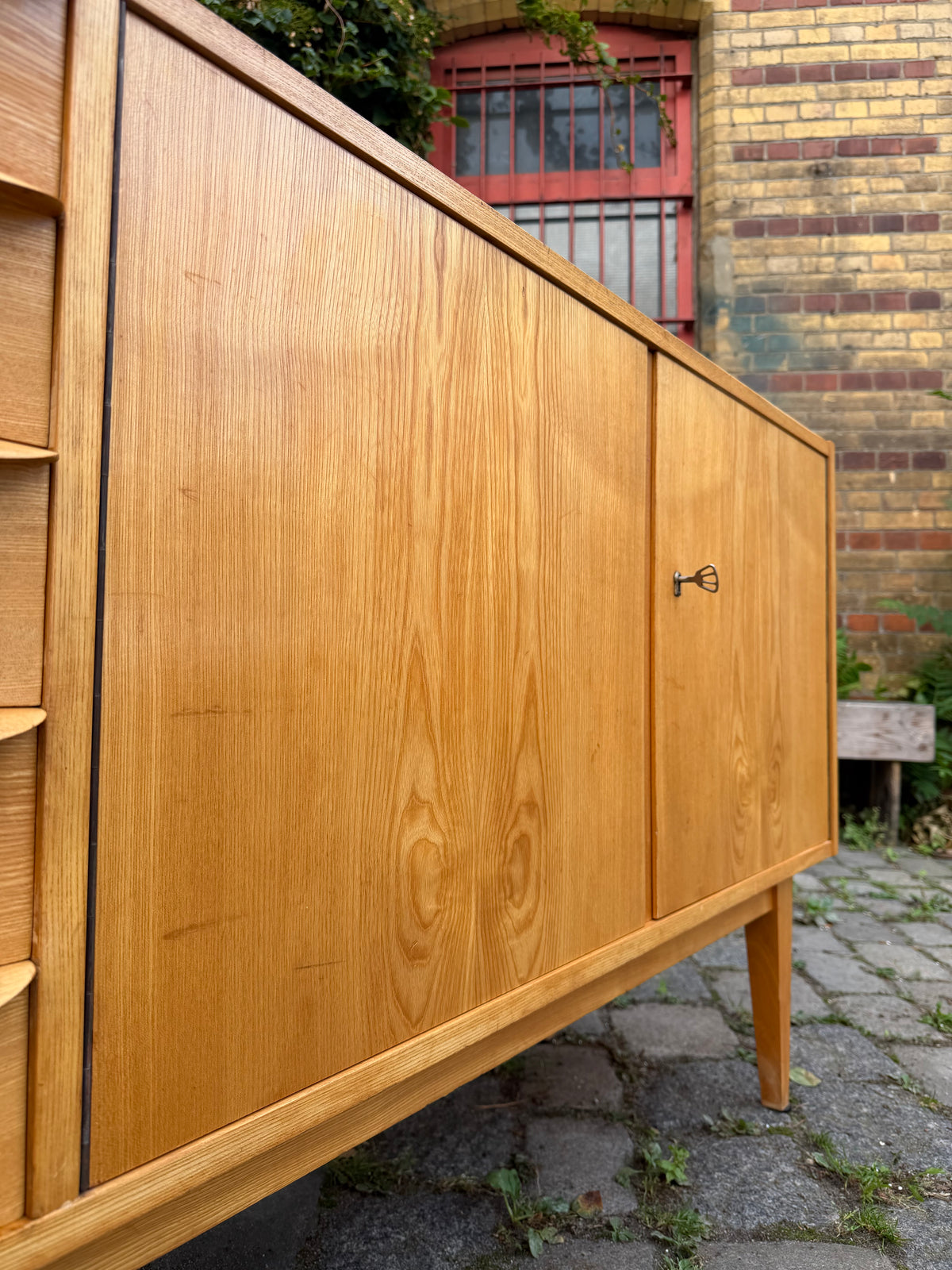 Sideboard Typ 602/K Esche von Franz Ehrlich für Hellerau