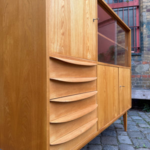 Highboard Typ 602/G Esche von Franz Ehrlich für Hellerau
