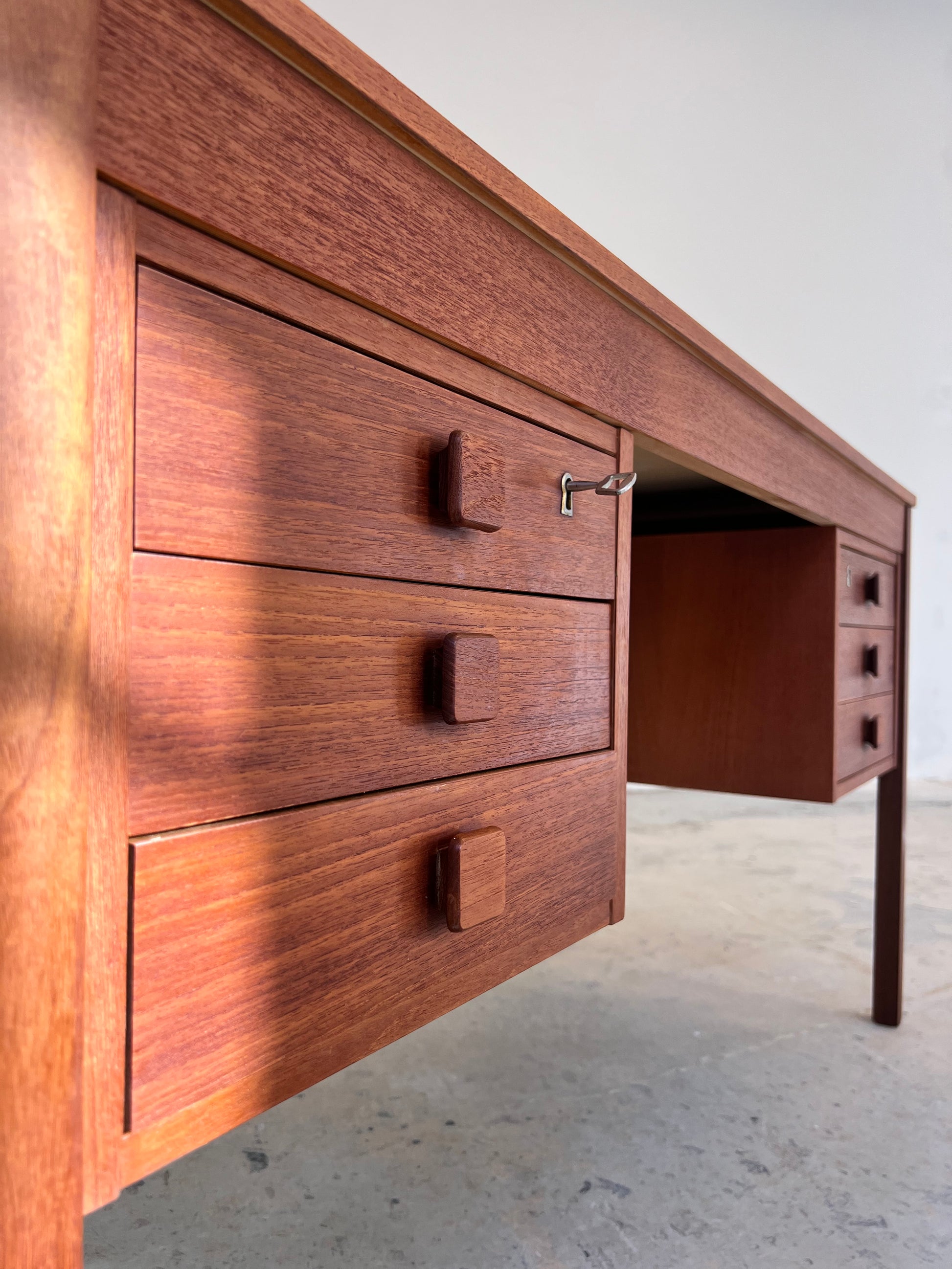 Schreibtisch Teak von Domino Møbler