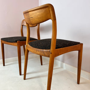 Set: 2x Stuhl von Johannes Andersen für Uldum