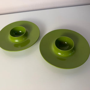 Set: 2x Eierbecher grün von Mepal