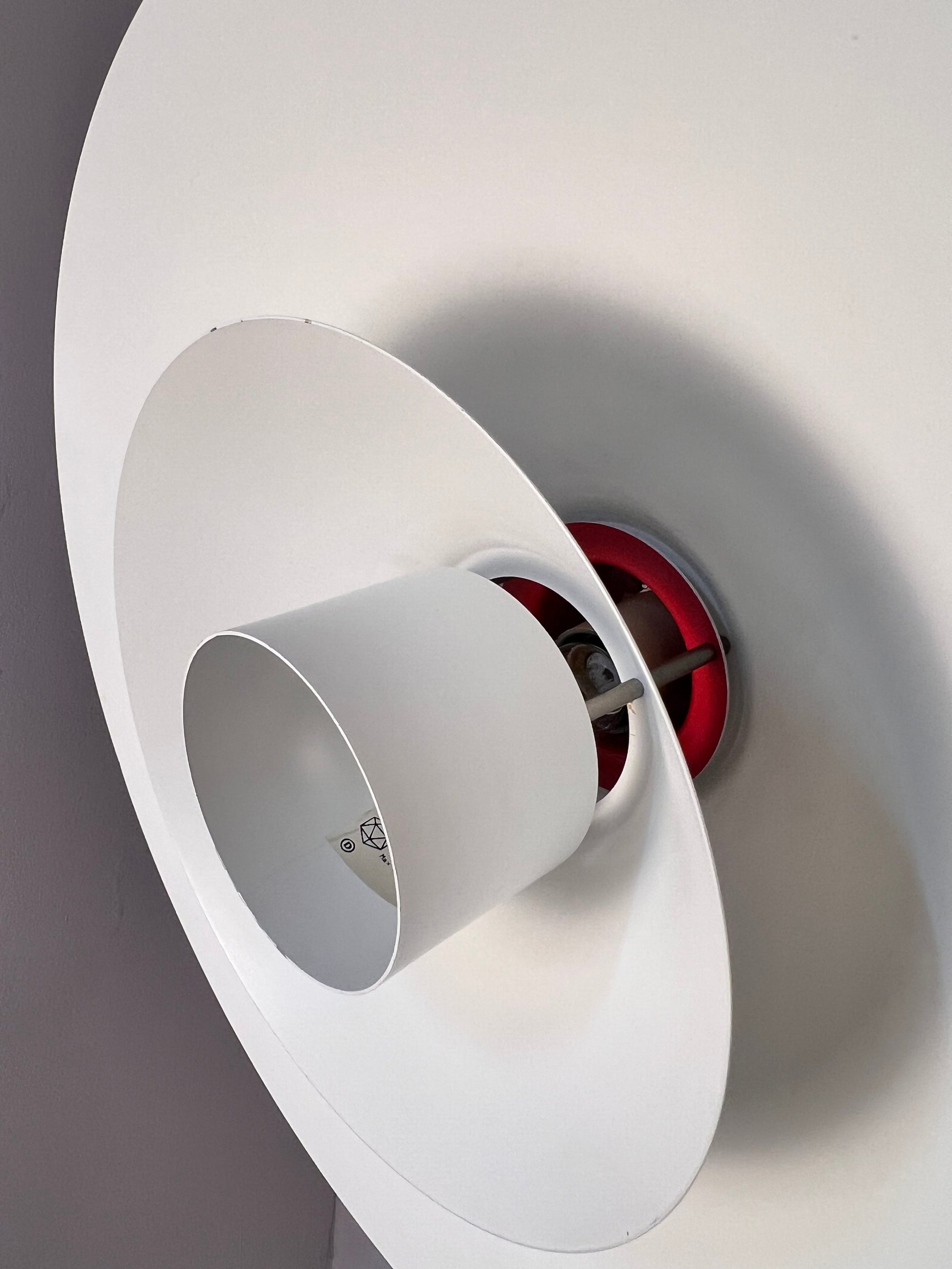 Lamellenlampe Trapez von Christian Hvidt für Nordisk Solar