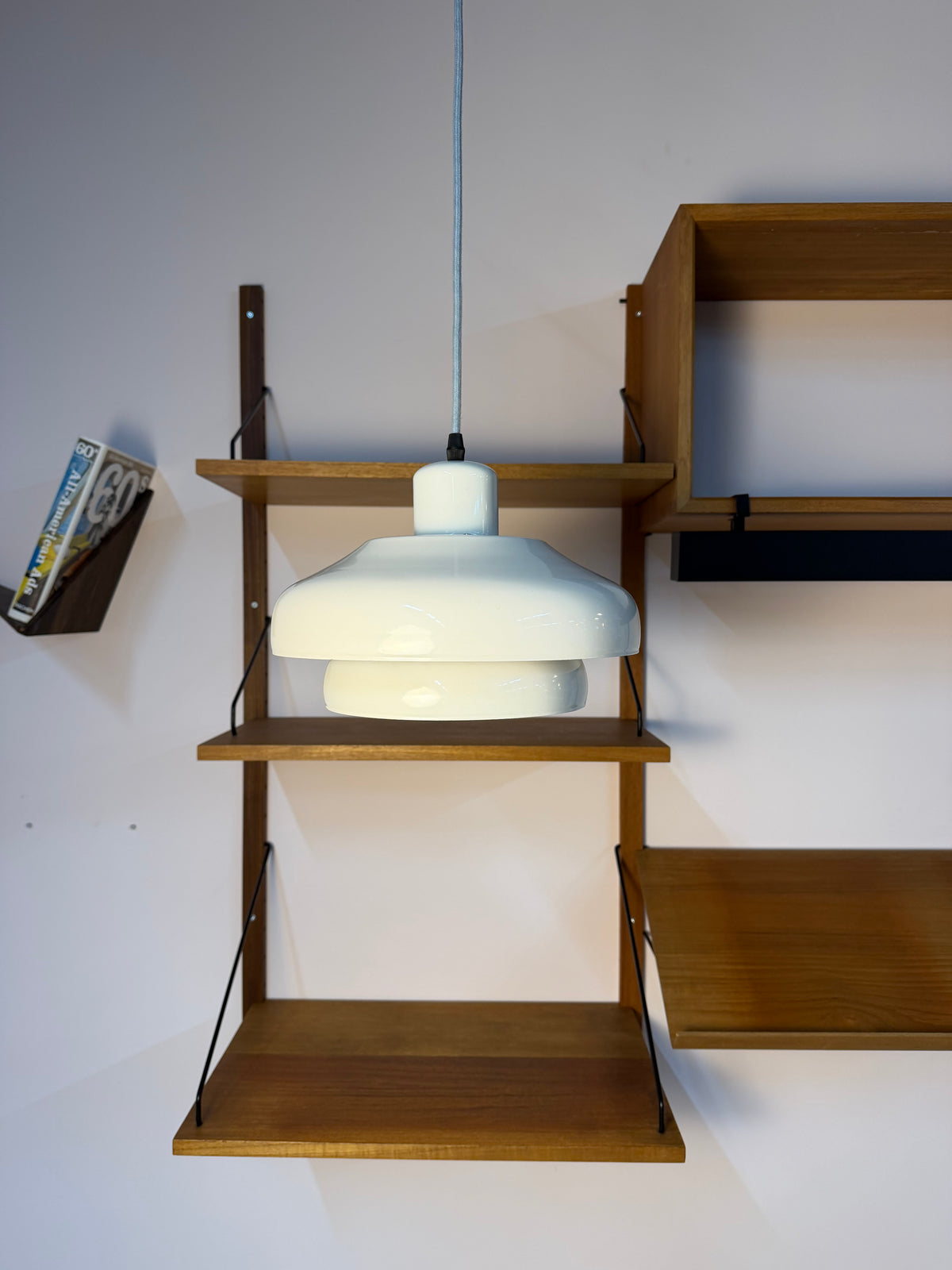 Lamellenlampe weiß aus Dänemark