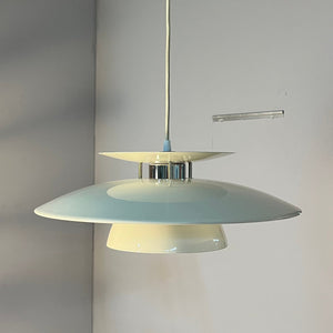 Lamellenlampe cremeweiß aus Dänemark