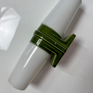 Wandlampe Modell 6060 grün von Sigvard Bernadotte für Ifö