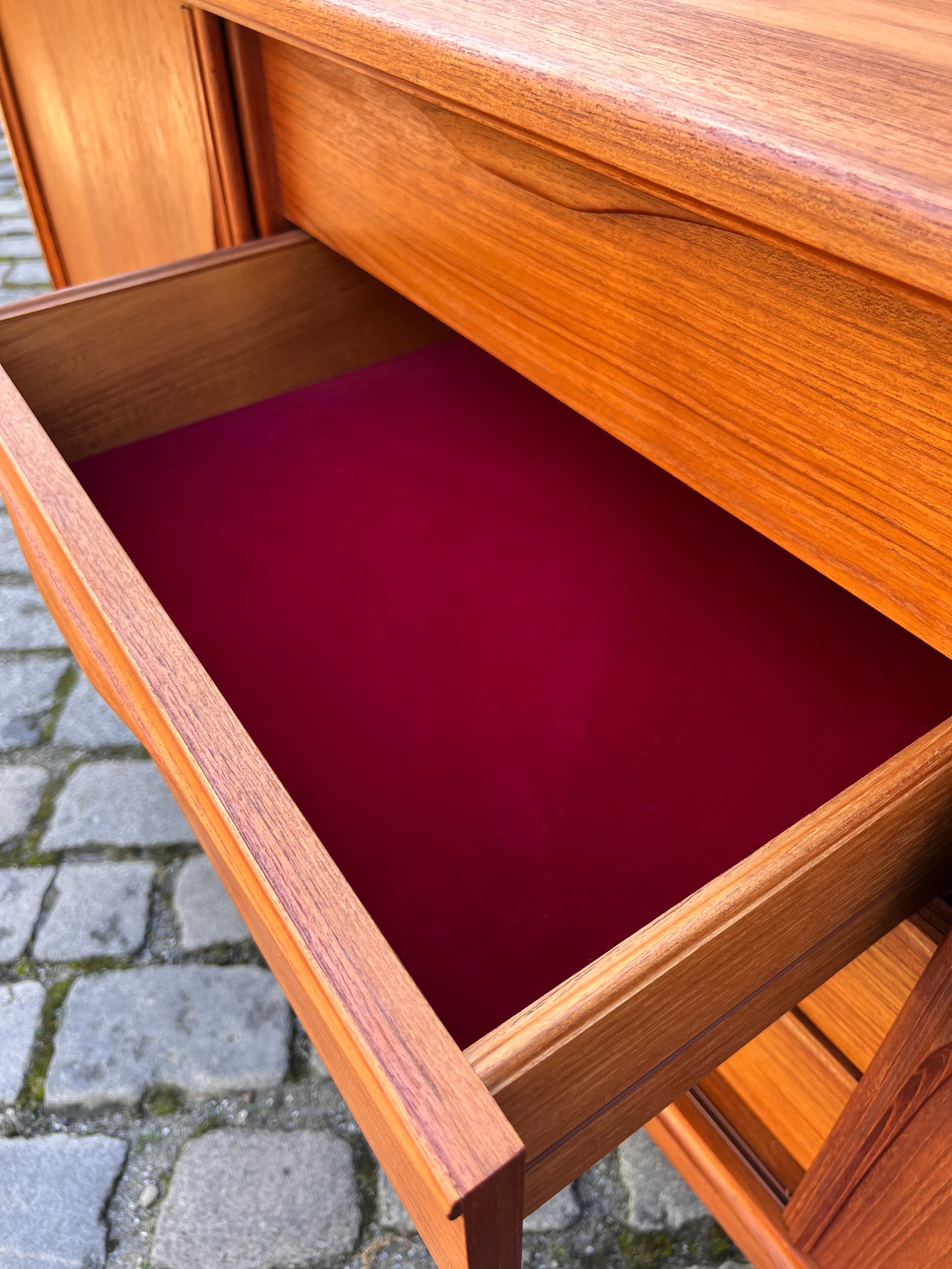 Sideboard Teak von Heinrich Riestenpatt für rt Möbel