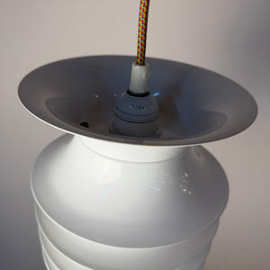 Lamellenlampe weiß aus Dänemark